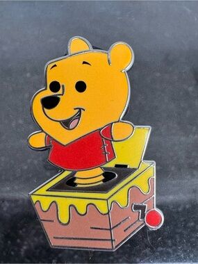 Disney Parks Winnie the Pooh in Box Pin Official